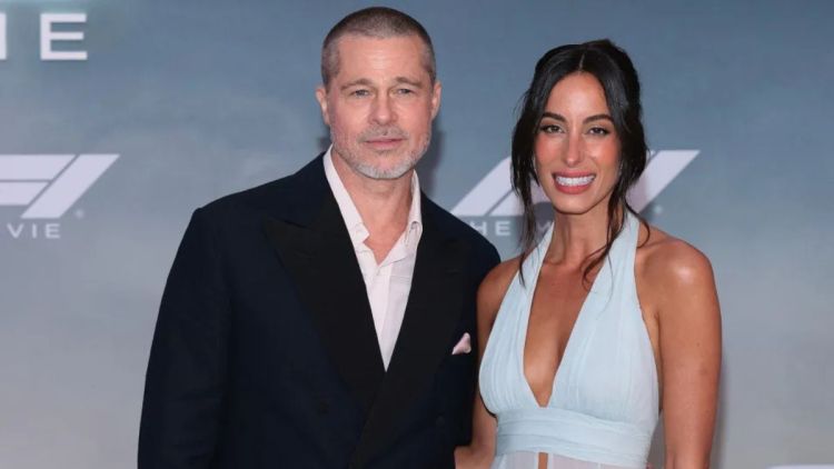 Brad Pitt surge com namorada e rouba a cena na estreia de F1 em NY