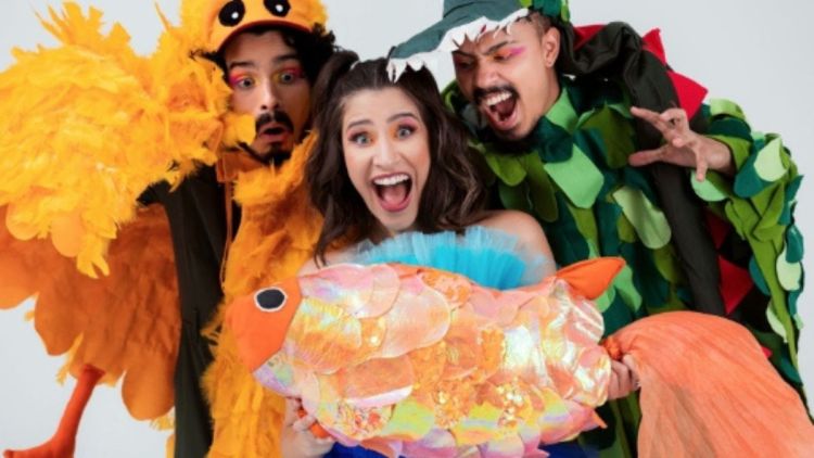 O Teatro de Araras recebe o espetáculo infantil musical "As Aventuras do Peixinho Nuni"