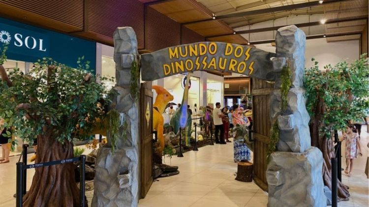 Franca Shopping apresenta “Mundo dos Dinossauros” nas férias de janeiro