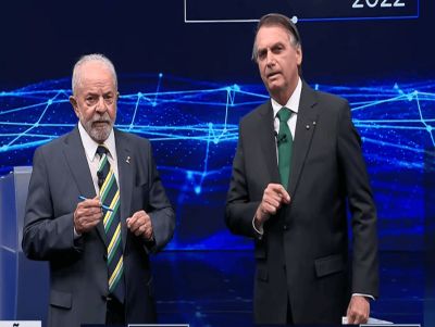 Bolsonaro e Lula trocam acusações no debate da Band