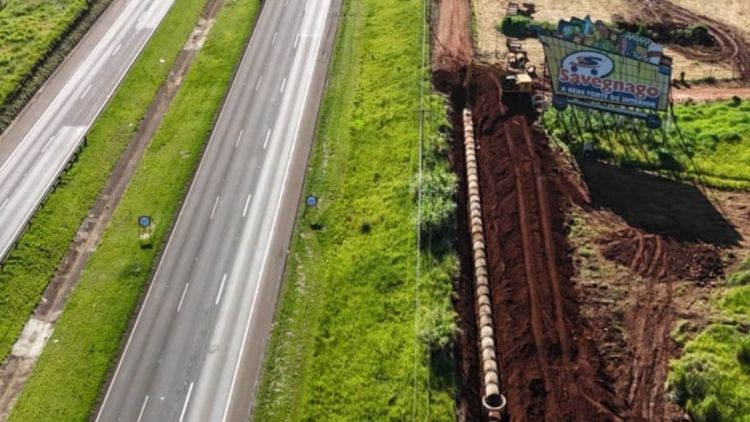 Prefeitura executa obras de extensão da Avenida Humberto Morasco