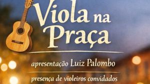 Sábado (11) tem “Viola na Praça” na programação da Feira Aqa Criativa