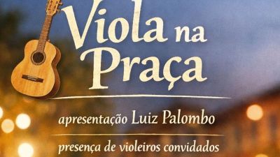 Sábado (11) tem “Viola na Praça” na programação da Feira Aqa Criativa