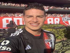 James Rodríguez é registrado no BID da CBF e pode estrear pelo São Paulo contra o Flamengo