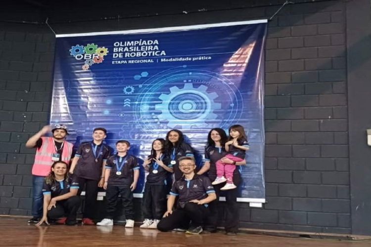 Equipe do Sibisc conquista primeiro lugar na olimpíada brasileira de robótica
