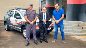 Trabalho do Vereador Sérgio Rocha garante nova viatura para a Polícia Militar de São Carlos