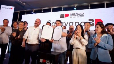 Tarcísio e Netto anunciam pacote de obras de R$ 750 milhões para São Carlos e Região