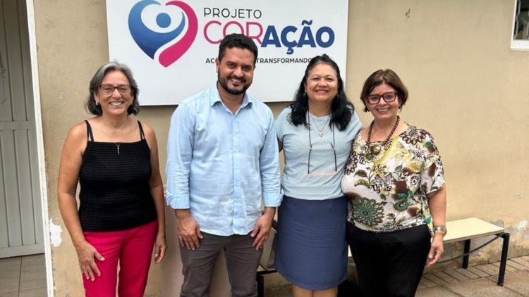 Vereador Moisés Lazarine participa de reunião sobre Emenda Impositiva destinada ao Projeto CorAção