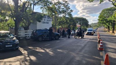 Operação conjunta fiscaliza escapamentos barulhentos em São Carlos