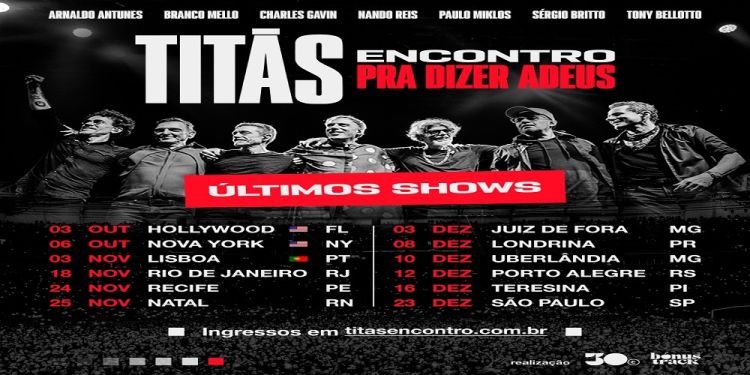 Titãs em Londrina: um show que também resgata memórias