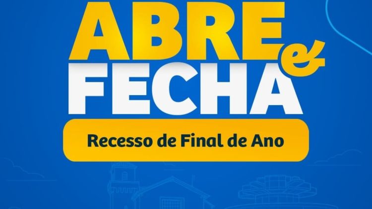 Confira o abre e fecha da Prefeitura de Araraquara no final do ano