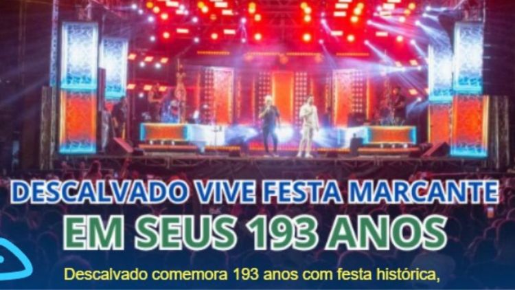Descalvado comemora 193 anos com festa histórica, shows consagrados e público recorde.
