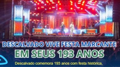 Descalvado comemora 193 anos com festa histórica, shows consagrados e público recorde.