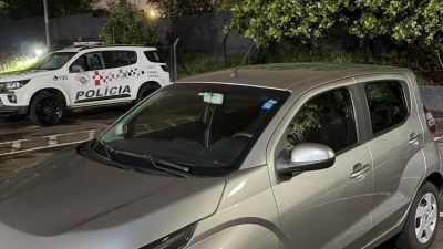 Veículo furtado é recuperado pela Força Tática