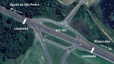 Eixo SP reforça segurança viária e instala lombadas na SP 304