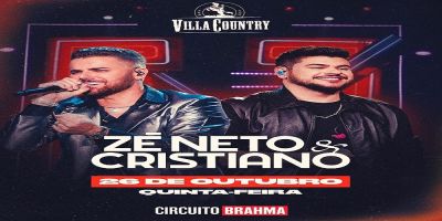 Zé Neto &amp; Cristiano em grande show no Villa Country