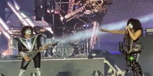 Gene Simmons, da banda Kiss, passa mal em Manaus e show é interrompido