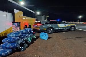 Trio é preso com mais de 200 kg de folhas de coca em Santa Cruz do Rio Pardo