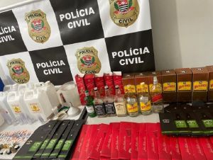 Polícia Civil prende suspeito de falsificar e comercializar bebidas alcoólicas em Bauru