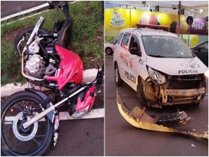 Motociclista morreu após tentar fugir da polícia e bater contra viatura em avenida de Rio Preto — Foto: Arquivo pessoal