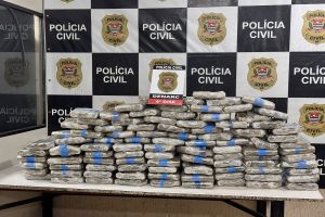 Caminhão com mais de 130 kg de maconha é interceptado pela PC