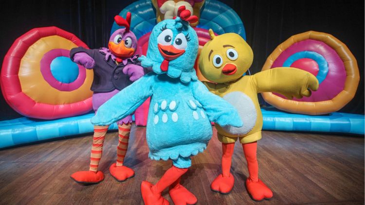 Galinha Pintadinha chega à cidade de Ribeirão Pires com seu show "TOP 10 da Galinha Pintadinha"