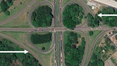 Interdição de faixas na Avenida São Carlos (SP-310 – Quilômetro 235)