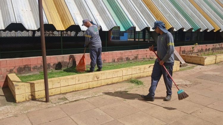 Educação intensifica reformas e manutenção nas escolas para início das aulas