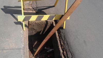 Saae registra aumento nos furtos de grelhas e grades de bueiros