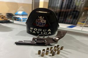 PM detém menor com revólver em Porto Ferreira