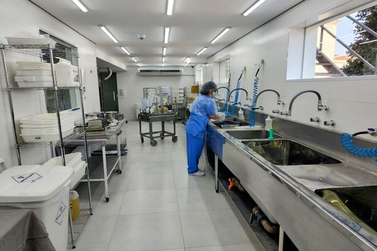 Santa Casa, em parceria com a empresa Sterileno, tem novo espaço para esterilização de materiais cirúrgicos