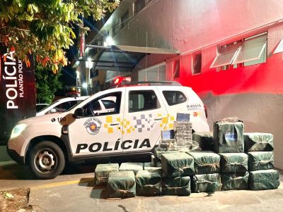 PM Rodoviária prende homem que transportava mais de meia tonelada de cocaína