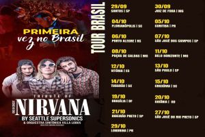 Maior tributo ao Nirvana do mundo anuncia mais dois shows em tour no Brasil