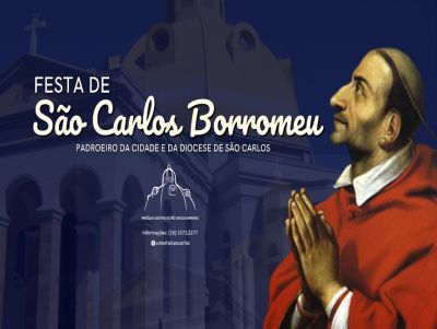 Confira a programação religiosa e as atrações da Festa do Padroeiro em São Carlos