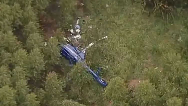 Queda de helicóptero: Bombeiros confirmam morte de Rick e mais 4 pessoas