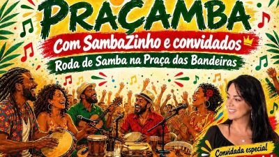 Feira Aqa Criativa leva samba à Praça das Bandeiras no feriado (12)