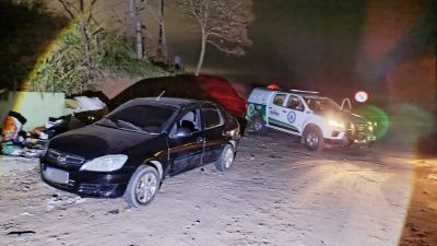 Denúncia leva Guarda Municipal a recuperar veículo furtado próximo ao Santuário da Babilônia