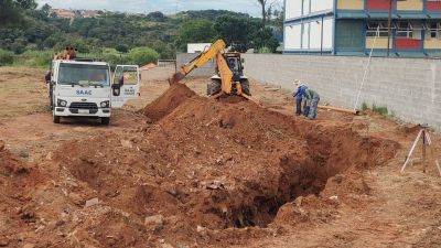Saae conclui substituição de coletor de esgoto no bairro Cidade Aracy