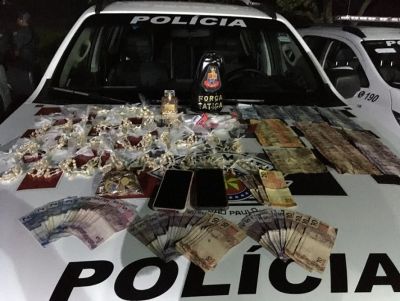 Força Tática prende traficante e apreende drogas na Vila Pureza