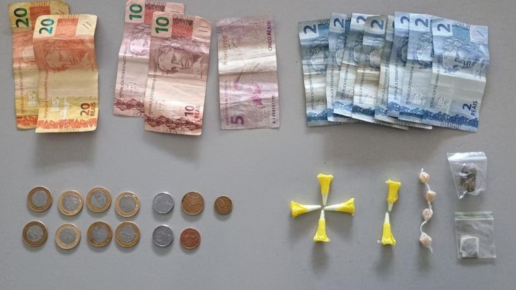 Guarda Municipal detém menor com drogas e dinheiro em praça pública de Ibaté