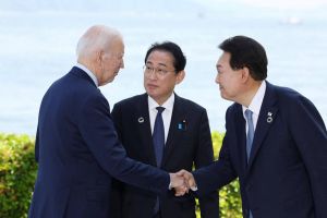 Biden recebe líderes de Japão e Coreia do Sul em articulação contra a China