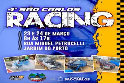 Final de semana têm provas de arrancada na quarta edição do São Carlos Racing
