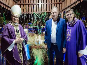 Missa com Dom Eduardo marca abertura do Natal de Luzes e Sons Ibaté 2022