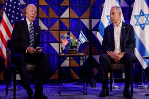 Biden admite responsabilidade palestiniana na explosão em hospital