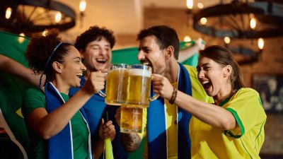 Restaurantes do Trem da República têm programação especial em dias de jogos do Brasil