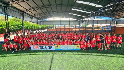 Centro Esportivo Multi Esporte realiza torneio social com 185 crianças em dia de integração e alegria