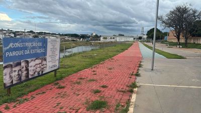 Vereador Jùlio Cesar solicita ações imediatas no Parque da Estação, na Vila Prado