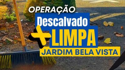 Mutirão “Descalvado + Limpa” chega à segunda edição e mobiliza o Jardim Bela Vista