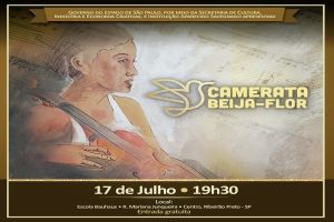 Camerata Beija-Flor faz apresentação em Ribeirão Preto na próxima quarta-feira, dia 17