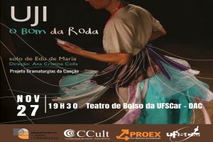 Espetáculo cênico-musical sobre samba de roda da Bahia é apresentado na UFSCar